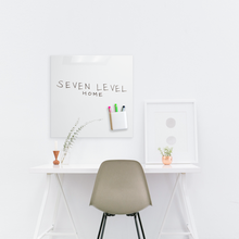 Load image into Gallery viewer, White Matte Glass Whiteboards - 7 Level Home