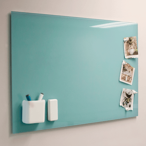 Aqua Matte Glass Whiteboards - 7 Level Home