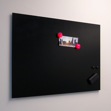 Load image into Gallery viewer, Black Matte Glass Whiteboards - 7 Level Home