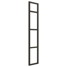 Load image into Gallery viewer, Narrow Metal Wall Shelving Bracket - 7 Level Home