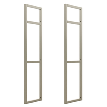 Load image into Gallery viewer, Narrow Metal Wall Shelving Bracket - Set of 2 - 7 Level Home