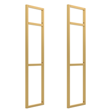 Load image into Gallery viewer, Narrow Metal Wall Shelving Bracket - Set of 2 - 7 Level Home