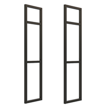 Load image into Gallery viewer, Narrow Metal Wall Shelving Bracket - Set of 2 - 7 Level Home