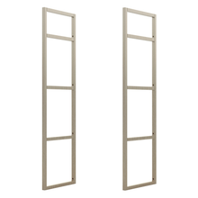 Load image into Gallery viewer, Standard Metal Wall Shelving Bracket - Set of 2 - 7 Level Home