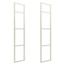 Load image into Gallery viewer, Standard Metal Wall Shelving Bracket - Set of 2 - 7 Level Home