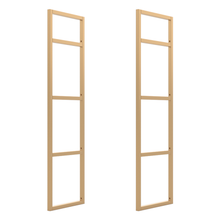 Load image into Gallery viewer, Standard Metal Wall Shelving Bracket - Set of 2 - 7 Level Home