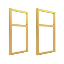 Load image into Gallery viewer, Standard Metal Wall Shelving Bracket - Set of 2 - 7 Level Home