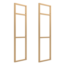 Load image into Gallery viewer, Standard Metal Wall Shelving Bracket - Set of 2 - 7 Level Home