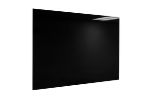 Black Gloss Glass Whiteboards - 7 Level Home